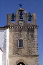 Church tower, Cathedral Igreja da Sé Catedral de Faro, Old Town, Faro, Algarve, Portugal, Europe