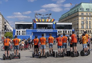 European Football Championship 2024, Fan Mile at the Brandenburg Tor, Berlin, Germany, Europe