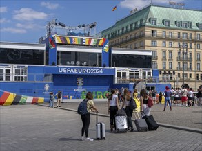 European Football Championship 2024, Fan Mile at the Brandenburg Tor, Berlin, Germany, Europe