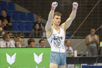 Olympic qualification in apparatus gymnastics in Rüsselsheim Image: Carlo Hörr