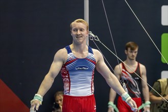 Olympic qualification in apparatus gymnastics in Rüsselsheim Picture: Felix Remuta after his