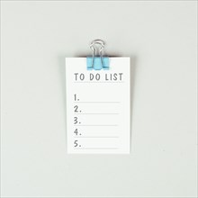 To do list with copy space, reminder checklist, target a goal, business and education concept