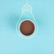 Light bulb concept, having a new idea, brainstorming, start up business, creative marketing,