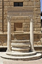 Pienza, Val d'Orcia, Orcia Valley, UNESCO World Heritage Site, Province of Siena, Tuscany, Italy,