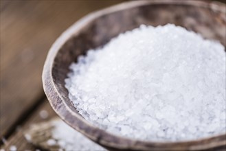 Coarse Salt (selective focus) as detailed close-up shot