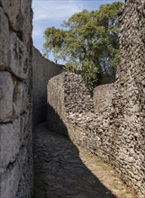 Ancient ruins of Great Zimbabwe during a nice winter day