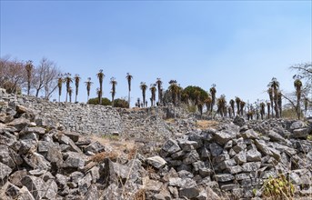 Ancient ruins of Great Zimbabwe (southern Africa) near Lake Mutirikwe