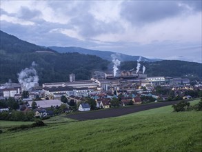 Voestalpine steelworks in the Donawitz district, known for the first application of the