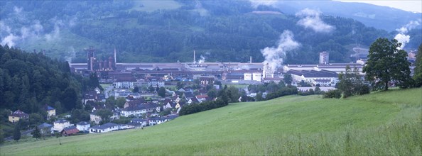 Voestalpine steelworks in the Donawitz district, known for the first application of the