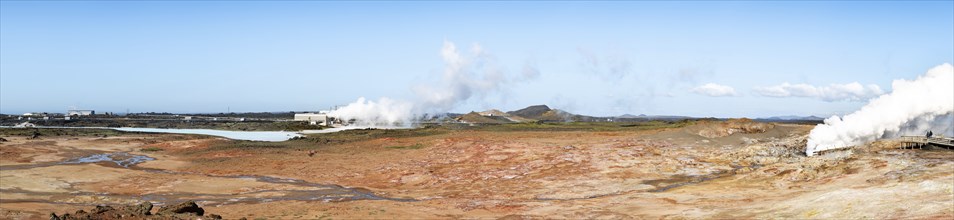 The Gunnuhver geothermal Area in western Iceland