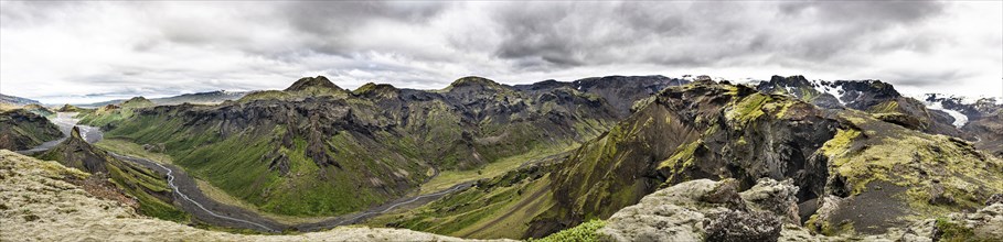 Stunning shot at Eyjafjallajokull area in the western part of Iceland