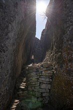 Ancient ruins of Great Zimbabwe (southern Africa) near Lake Mutirikwe