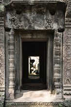 The famous Ta Prohm temple in Angkor Wat, Cambodia, Asia