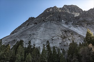 Rock face in Yosemite National Park