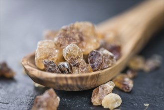 Brown Rock Candy (detailed close-up shot, selective focus)