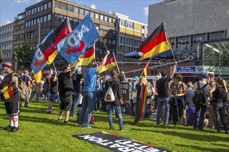 AfD rally under the slogan STOP ISLAMISM in Mannheim: A week earlier, there was a fatal knife