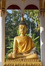 Wat Si Saket or Sisaket Temple, Vientiane, Laos, Asia