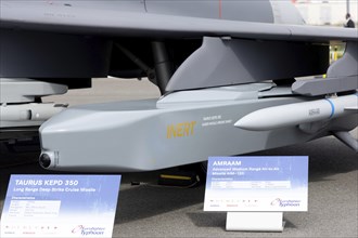 Taurus KEPD 350 cruise missile at the International Aerospace Exhibition at the Berlin ExpoCenter