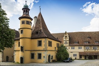 Medieval town, Rothenburg ob der Tauber, Romantic Road, Franconia, Bavaria, Germany, Europe