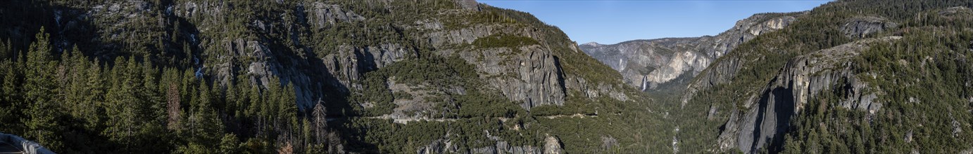 Yosemite National Park in California, USA, North America