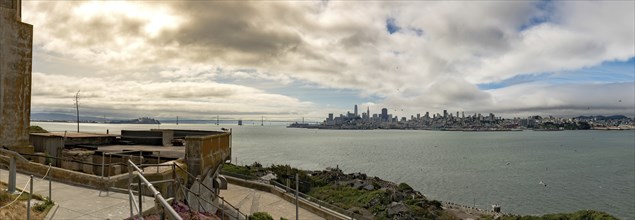 San Francisco (California, USA) view from Alcatraz