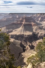 Famous Grand Canyon Sout Rim in Arizona, USA, North America