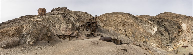 Abandoned Keane Wonder Mine in Death Valley National Park