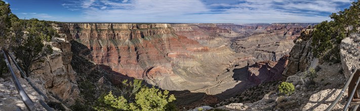 Panorama of Grand Canyon in Aizona, USA, North America