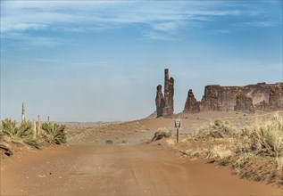 Monument Valley in Arizona, USA, North America