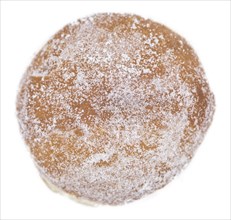 Portion of homemade Berliner Doughnuts (selective focus, close-up shot)