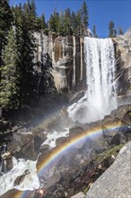 Vernal Falls in Yosemite National Park, California, USA, North America