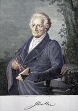 Johann Wolfgang Goethe, from 1782 von Goethe, 28 August 1749 - 22 March 1832, was a German poet and