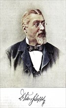 Joseph Victor Scheffel, from 1876 von Scheffel, 16 February 1826 - 9 April 1886, was a widely read