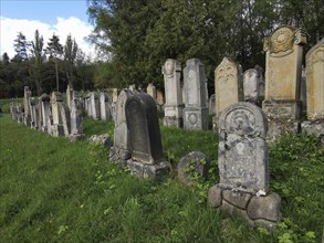 Jewish cemetery, Jewish cemetery Burgkunstadt, one of the largest Jewish country cemeteries in