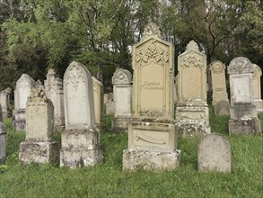 Jewish cemetery, Jewish cemetery Burgkunstadt, one of the largest Jewish country cemeteries in