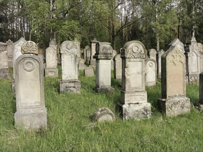 Jewish cemetery, Jewish cemetery Burgkunstadt, one of the largest Jewish country cemeteries in