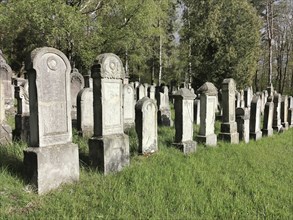 Jewish cemetery, Jewish cemetery Burgkunstadt, one of the largest Jewish country cemeteries in