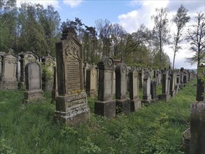 Jewish cemetery, Jewish cemetery Burgkunstadt, one of the largest Jewish country cemeteries in