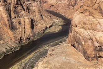 Horseshoe Bend, Colorado River at Grand Canyon, Arizona, USA, North America