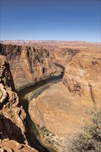 Colorado River at Horseshoe Bend, Grand Canyon, Arizona, USA, North America