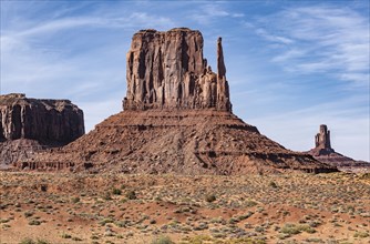 Famous Monument Valley in Arizona, USA, North America