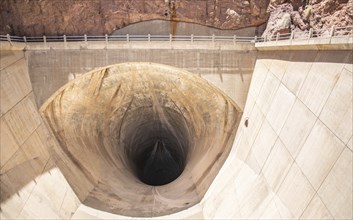 The famous Hoover Dam near Las Vegas, USA, North America