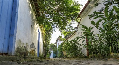 Historical centre of Paraty in the state of Rio de Janeiro, Brazil, South America