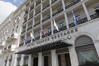 Hotel Grande Bretagne, historic Grand Hotel on Syntagma Square, 5-star hotel, Athens, Greece,