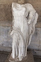 Goddess Aphrodite, statue from the early. 4th century BC, Agora Museum in the Stoa of Attalos,