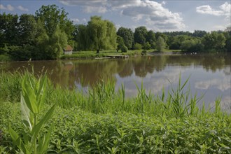 Starkholzbacher See after the continuous rainfall at Whitsun 2024 and the lake drainage in winter