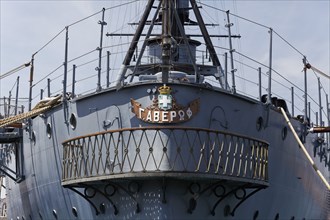 Museum ship Georgios Averoff, armoured cruiser from 1910, former flagship of the Greek Navy, Zea