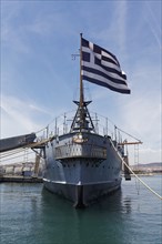 Museum ship Georgios Averoff, armoured cruiser from 1910, former flagship of the Greek Navy, Zea