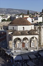 Ottoman Mosque from 1759, Monastiraki Square, Plaka Old Town, Athens, Greece, Europe