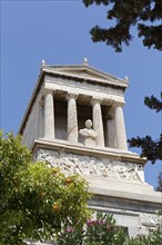 Mausoleum of the German archaeologist Heinrich Schliemann, in the form of a Doric temple, First